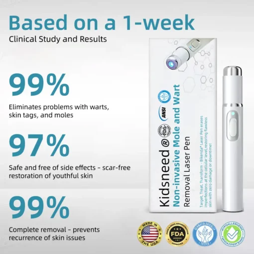 KIDSNEED® Non-invasive Mole & Wart Removal Laser Pen
