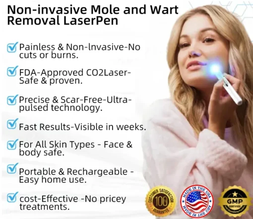 KIDSNEED® Non-invasive Mole & Wart Removal Laser Pen